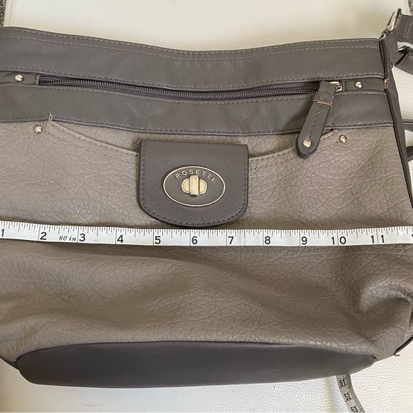 Rossetti Gray Shoulder Purse Mid-Sized - Picture 8 of 10